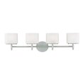 thumbnail image 2 of Hudson Valley Lighting 8904PC Trinity 4 Light Bathroom Vanity,Polished Chrome, 2 of 2