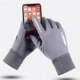 thumbnail image 2 of Wovilon Winter Gloves Anti-Slip Gloves Warm Touchscreen Gloves Windproof Gloves Men and Women Winter Touch Screen Non-Slip Gloves, 2 of 6