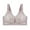 Purple, variant on Erwazi Women's Wireless Lace Bras Full Coverage Everyday Bra Push Up Bras No Underwire Comfort Bralettes