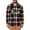 Black, variant on Freedom Foundry Men's Plaid Fleece Shirt, Blue, Medium