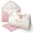 Pink, variant on 60 Pack Baby Shower Thank You Cards, Blank Cards bulk with Envelopes & Stickers for Baby Shower Birthday, Pink Clothes Cards, 4 x 6 inches