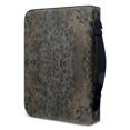 thumbnail image 3 of HELLHERO Leopard Print Pattern Bible Cover, Zippered Pockets PU Leather Bible Covers for Church Christian Prayer, Portable Church Bible Bag, 3 of 12
