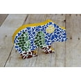 thumbnail image 4 of Milltown Merchants Medium Blue Smooth Mosaic Pieces - Random Assortment (3 lbs), 4 of 4
