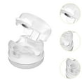 thumbnail image 6 of Almencla 6 Pieces Cable Clips Cord Holder Desktop Wire Holder Wire Keeper 360 degree Rotating Cord Organizer for Office Bedroom Wall Kitchen White, 6 of 8