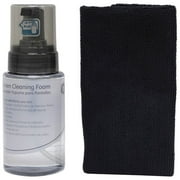 Screen Cleaning Foam with Microfiber Cloth, Black