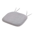 thumbnail image 1 of Cojín de asiento Cateissary con correas antideslizante para silla de interior Gris 41*41cm, 1 of 6