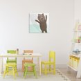 thumbnail image 3 of Stupell Industries Contemporary Whimsical Bear Shadow Canvas Art, 17 x 17, by Carla Daly, 3 of 8