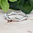 thumbnail image 5 of SS DESIGNS Zig Zag Wavy Thumb Ring for Women s, 925 Sterling Silver Midi Finger Ring, Unique Minimalist Wave Stacking Ring Gift, 5 of 5
