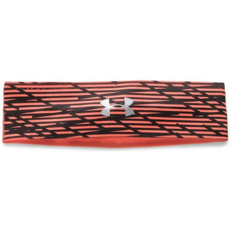 NEW Women's Under Armour Headband Black / Peach OSFM