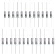 thumbnail image 1 of 25 Pcs 510 Ohm Resistor, 3 Watts 5% Tolerance Metal Oxide Film Resistor Axial Lead, Flame Proof for DIY Electronic Projects Circuits Experiments, 1 of 6