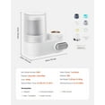 thumbnail image 2 of White Faucet Mount Water Filter – Kitchen Sink Water Purifier with 3-Stage Filtration, High Flow Rate, 2 of 11