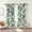 Green, variant on MIZHONA Blue Blackout Curtains for Living Room Rustic Floral Pattern Window Curtain Set of 2,42"x84"