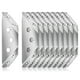 thumbnail image 3 of 10 soportes de esquina para muebles, estantes, estanterías, soportes de fijación, herrajes para muebles con tornillos., 3 of 5