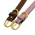 thumbnail image 4 of Collier pour Chien en Cuir Roulé durable Collier Rond Adapté aux Petits et Moyens Chiens, 4 of 5
