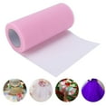 thumbnail image 4 of Tulle Roll Spool, Excellent Workmanship Colored Delicate Spool Tulle Fabric Long Service Life  For Wedding Decoration For DIY Doll Clothes White,Pink,Black, 4 of 8