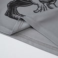 thumbnail image 6 of larppty Pajamas for Boys Cute Short Sleeve and Shorts Sleepwear 2PCS Big Kids PJS Nighty Clothes(11-12 Years,Grey), 6 of 7