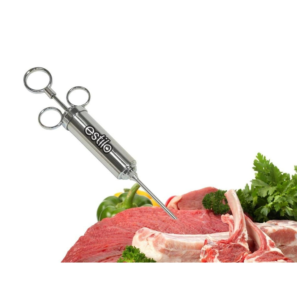 Estilo Meat Injector Kit, Stainless Steel