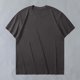 thumbnail image 1 of Tops para hombre, blusas y camisas de cuello redondo y manga corta para hombre, de color liso, a la moda, informales, ventiladas, con cuello redondo, para hacer ejercicio, de poliéster, de manga corta, 1 of 3