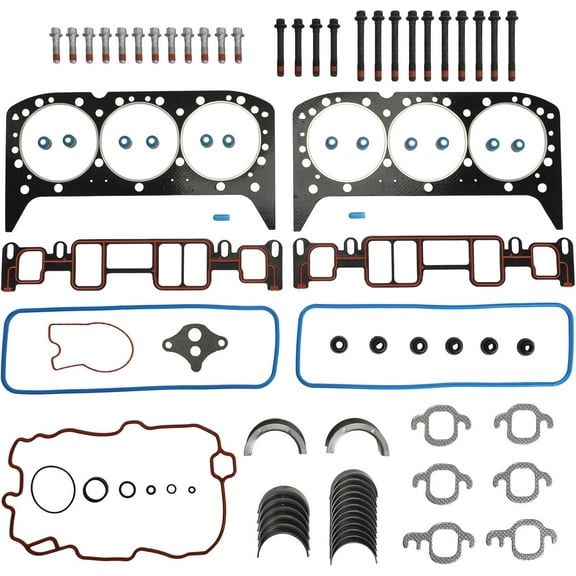 Cylinder Head Gasket Set Bolt for Chevy Astro Blazer C1500 Express GMC Jimmy Safari SAVANA 4.3L 1996-2006