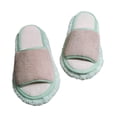 thumbnail image 6 of Tongina Cleaning Mop Slippers Mopping Slippers,Household Quiet Portable Soft Cleaner Cleaning Shoes for Bedroom House Dusting Kitchen Khaki Green, 6 of 8