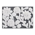 thumbnail image 3 of Mainstays 2 Piece Floral Bath Rug Set, Grey, 17" x 24" & 20" x 30", 3 of 7