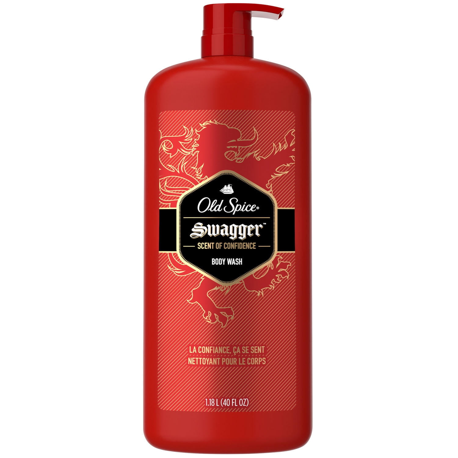 Old Spice Swagger Scent Of Confidence, Body Wash For Men (40 Fl. Oz