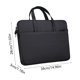 thumbnail image 3 of Bolso portátil Bolsa de hombro mensajero Funda de cuaderno de 14 pulgadas • Tela de agua elegante • Protección contra forros suaves • Compartimentos extra • Correa ergonómica, 3 of 6