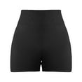 thumbnail image 4 of Prolriy Gym Shorts Women, Womens Yoga Shorts Workout Butt Lifting Shorts for Women High Waisted Gym Yoga Booty Shorts Women's Shorts Black L, 4 of 5