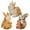 style3, variant on ICERUN 3Pcs Garden Statues,Resin Little Rabbit Sculpture Garden Art,Lawn Accent Statues Yard Decorations Outdoor,Style1