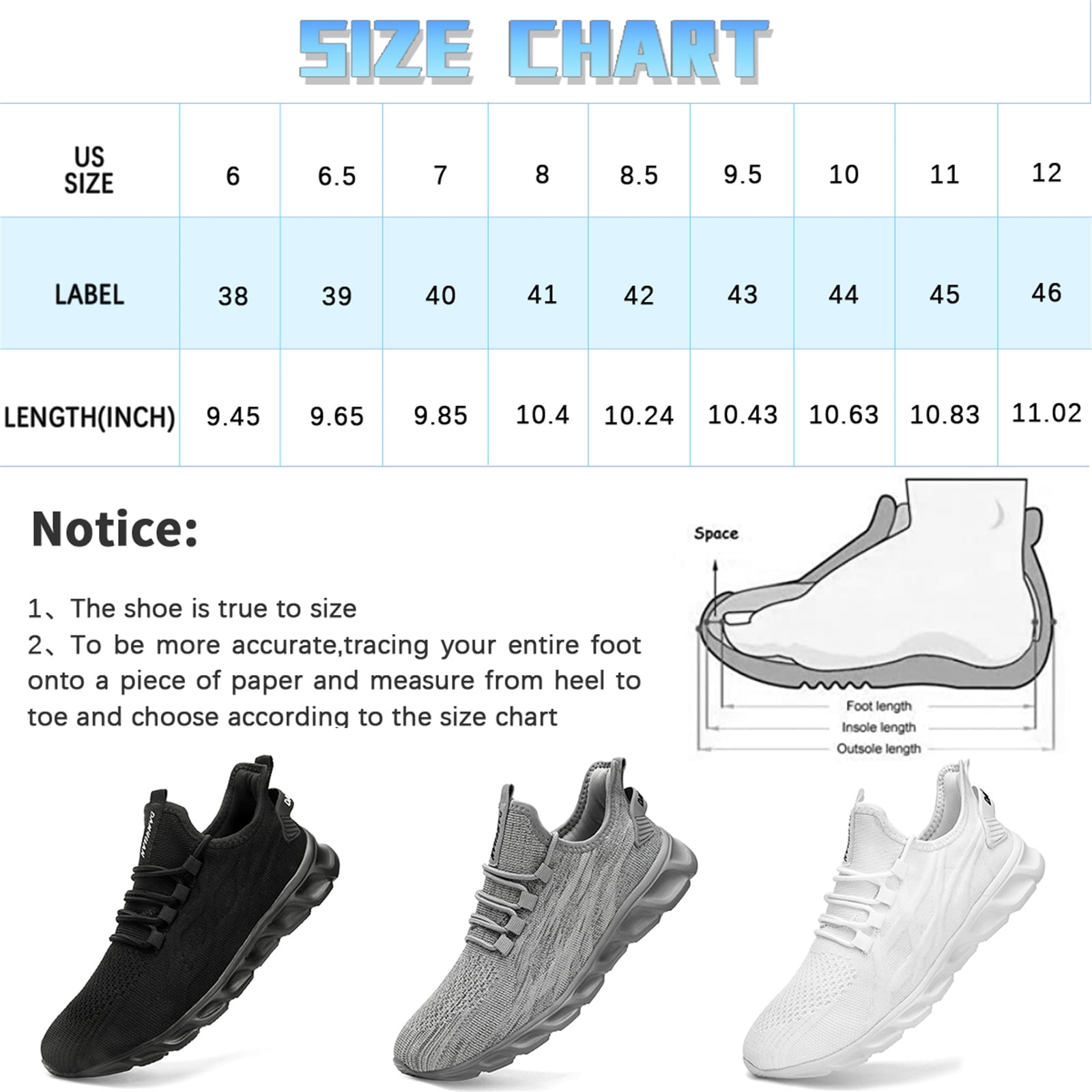 Men's Shoes Sneakers Casual Shoes Walking Fitness Sports Shoes Outdoor Running Shoes Lightweight