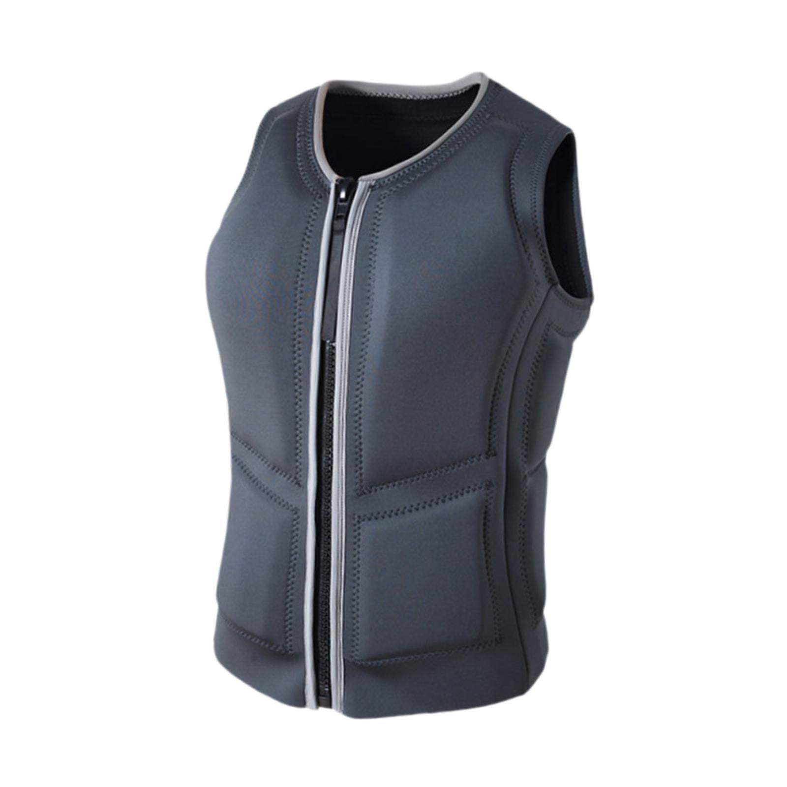 DimyFew Adult Life Vest Buoyancy Aid Portable Lightweight Summer Life Jacket for Boating S
