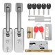 thumbnail image 1 of 1 juego de cerradura de puerta de entrada con manija, manija de puerta delantera resistente con cerrojo, cerradura de seguridad para puerta exterior de tienda de casa, puertas de entrada delanteras, 1 of 7