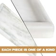 thumbnail image 4 of Koville Luxury Marble Tray, 12"x8"(Namib Fantasy), 4 of 8