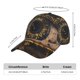 thumbnail image 2 of Fotbe Mystical Golden Eye Gorro Clásico de Béisbol, Gorra Ajustable con Broche Snapback, Gorro de Exterior de Algodón Suave, 2 of 6