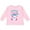 AD-Pink, variant on Inktastic My Pop Pop Loves Me Cute Snow Baby Boys or Girls Long Sleeve Toddler T-Shirt