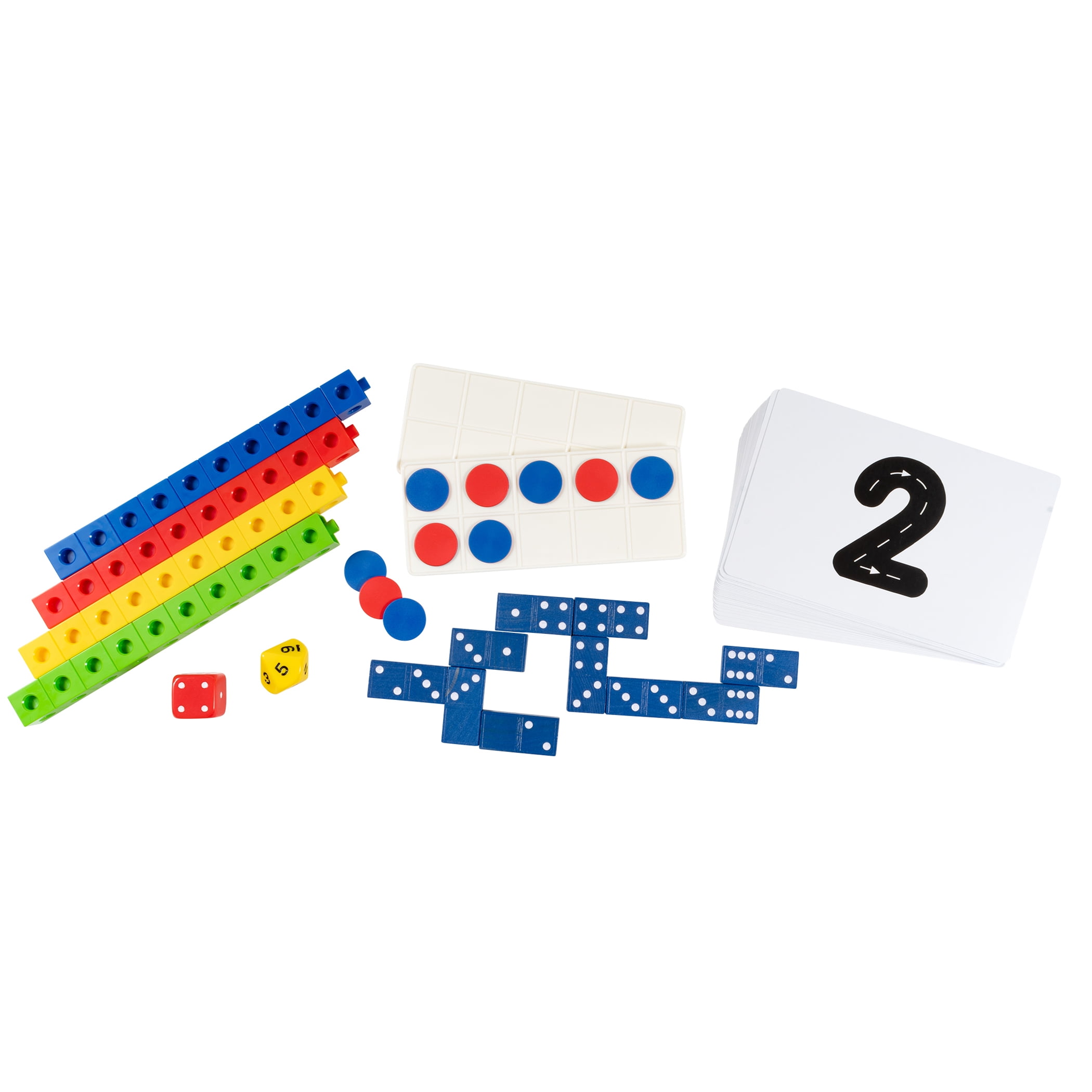 edxeducation Early Math101 to go - Ages 4-5 - Number & Measurement - In Home Learning Kit for Kids - Homeschool Math Resources with 25+ Guided Activities