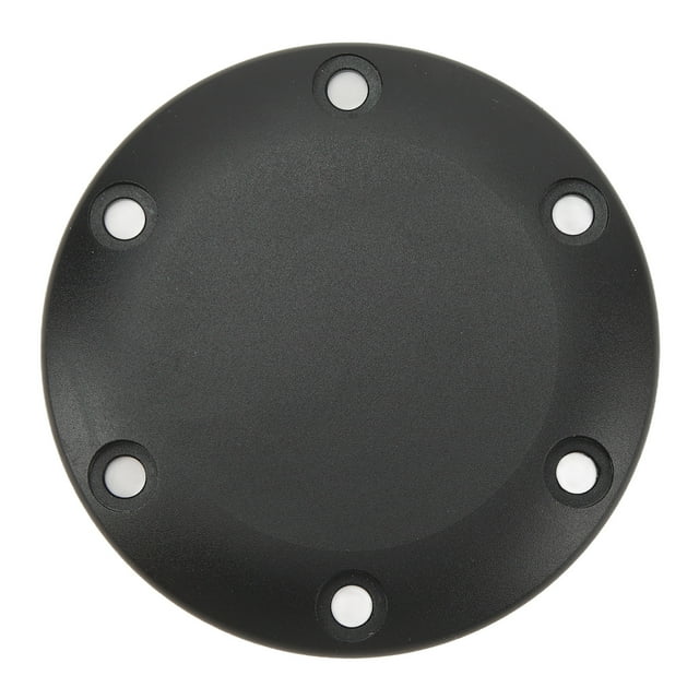 Cubierta De Bocina Para Volante, Placa De Cubierta De Bocina De Fácil Instalación, Ajuste Universal, Alta Resistencia, 6 Orificios Para La Mayoría De Los Automóviles