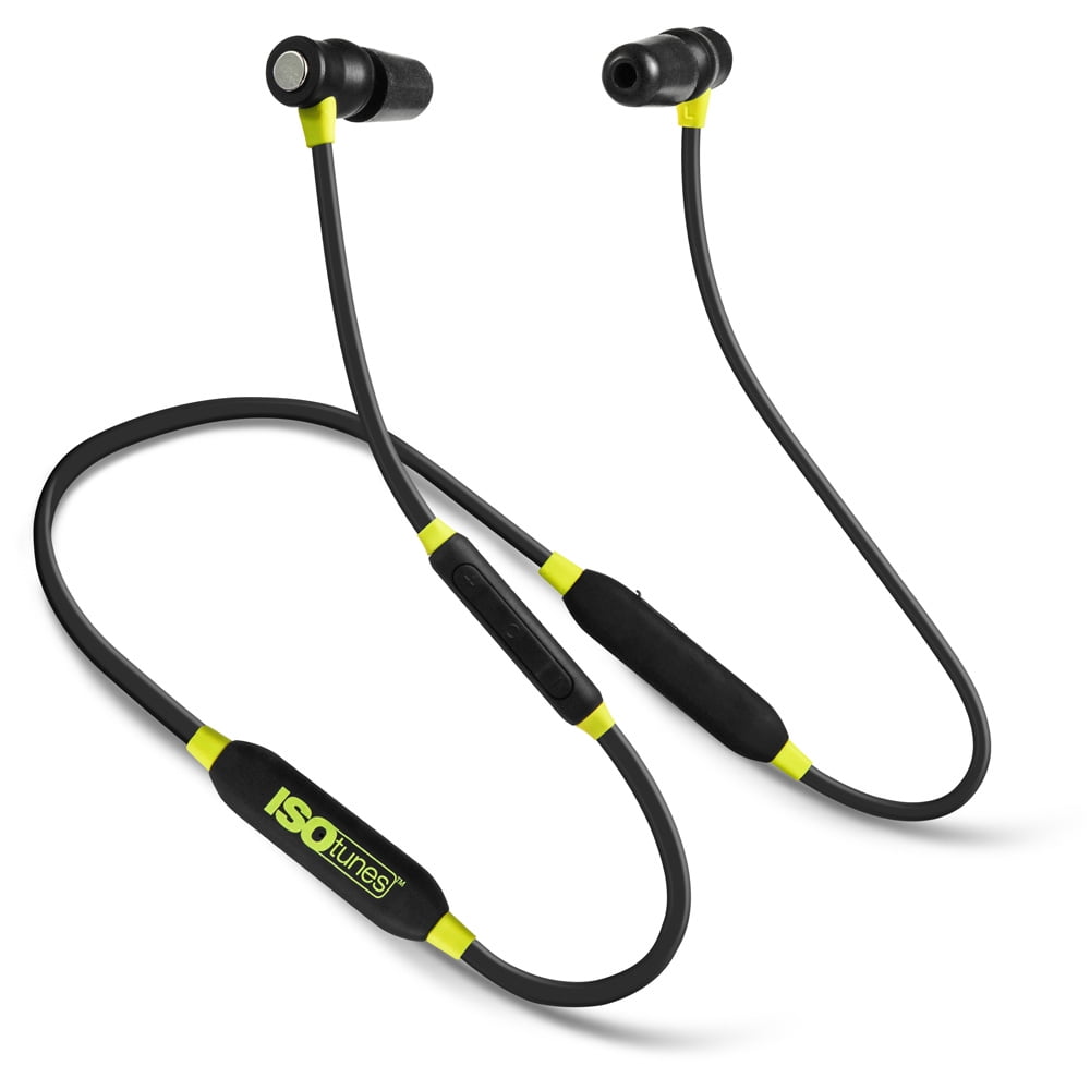ISOtunes Xtra Bluetooth Earplug Headphones, 27 dB Noise Reduction