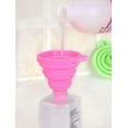thumbnail image 2 of 3 Pc Collapsible Funnel - Random Color, Space-Saving Design For Kitchen Use, 2 of 6