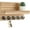 Burnt wood, variant on Key Holder for Wall, Decorative Key and Mail Holder with Shelf Has Large Hooks for Bags, Coats, Umbrella – Paulownia Wood Key Hanger with Mounting Hardware