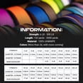 thumbnail image 6 of Reaction Tackle X8 8-Strand Braided Fishing Line – Super Strong Abrasion-Resistant PE Braid – Long Cast, Zero Stretch – Freshwater & Saltwater - Aqua Camo - 20LB / 3000yd, 6 of 6