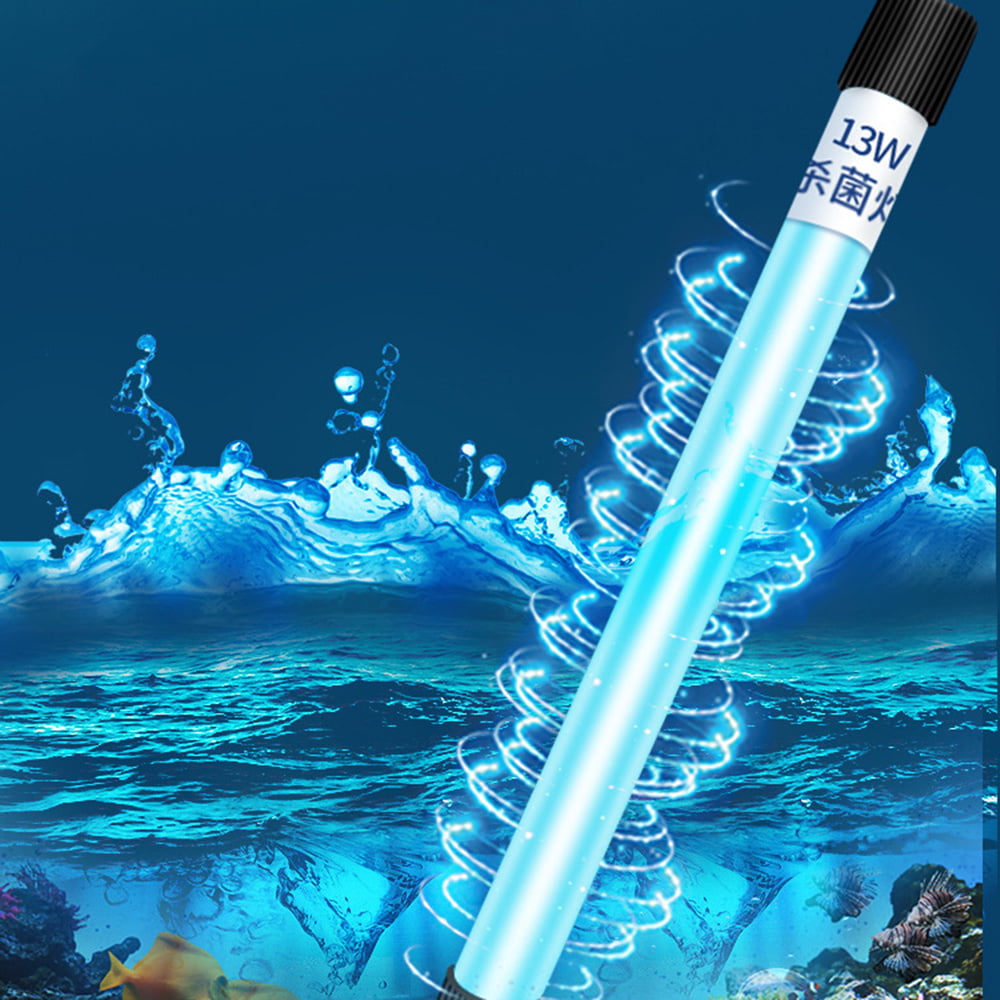 BPS Lampe d'aquarium LED Submersible pour Plantes, Lumière Blanche et Bleue  12w 400 x 40 mm : : Animalerie