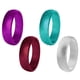 thumbnail image 1 of Alianza de boda de silicona para hombres/mujeres con alianza de compromiso de goma para mujeres de ancho de 5,7 mm de grosor, mujeres de 2 mm, 1 of 6