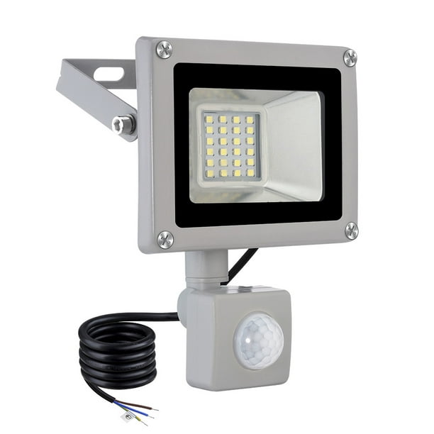 220V 20W LED Projecteur SMD Lampe d'Extérieur Mit Bewegungsmelder Cool Blanc