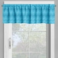 thumbnail image 2 of Ambesonne Nautical Valance Pack of 2, Horizontal Flow of Waves, 42"X12", Sky Blue Sea Blue, 2 of 5