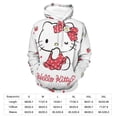 thumbnail image 2 of HELLO KITTY Hoodie with Pocket Anime for Men Women Couple Gift, 2 of 7