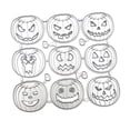 thumbnail image 1 of Calabaza de Calabaza de Halloween de 9 Paquetes de Halloween para La Fabricación de Tarjetas de Bricolaje, 1 of 9