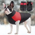 thumbnail image 4 of M Abrigo para perros Chaqueta impermeable cálida de invierno Chaleco para cachorros Ropa a prueba de viento para mascotas al aire libre Ropa para perros para climas fríos, chaleco suave para, 4 of 5