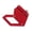 Red, variant on Yajisi Multifunctional Woodworking 45 60 90 Degree Scribing Ruler Multi-Angle Measuring Scriber Layout Tool Carpenter Square Positioning Block Red 3.9 inches / 10 cm