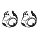 thumbnail image 1 of 2X Auricular PTT MicróFono para Xir P8268 P8668 APX6000 APX7000 APX2000 DP3400 DP3600 DP4400 DP4800 DGP6150 Walkie Talkie, 1 of 6